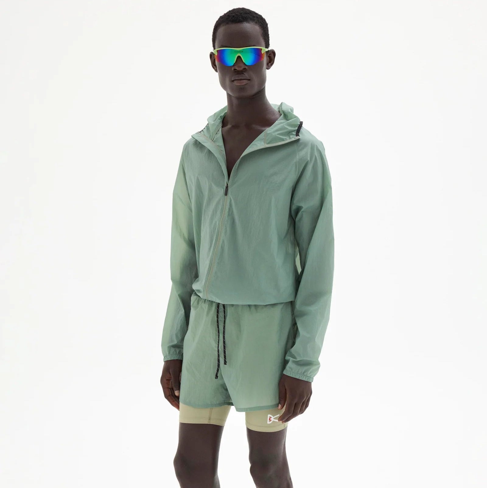Ripstop Layered Trail Shorts, Mineral-Ash · Men