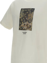 PAS NORMAL STUDIOS Off-Race Cotton Tech Graphic T- Shirt Off White - Unisex