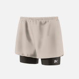 Layered Trail Shorts · Mujer