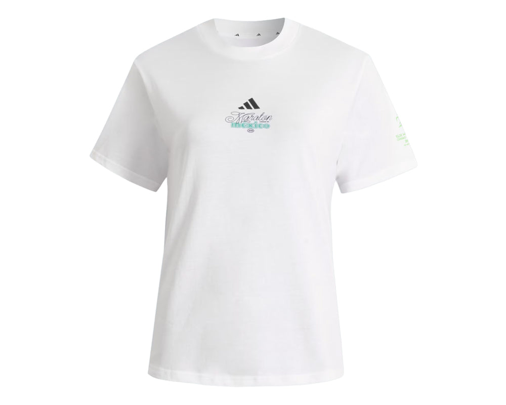 Playera deportiva ADIDAS Maratón Ciudad de México 2026