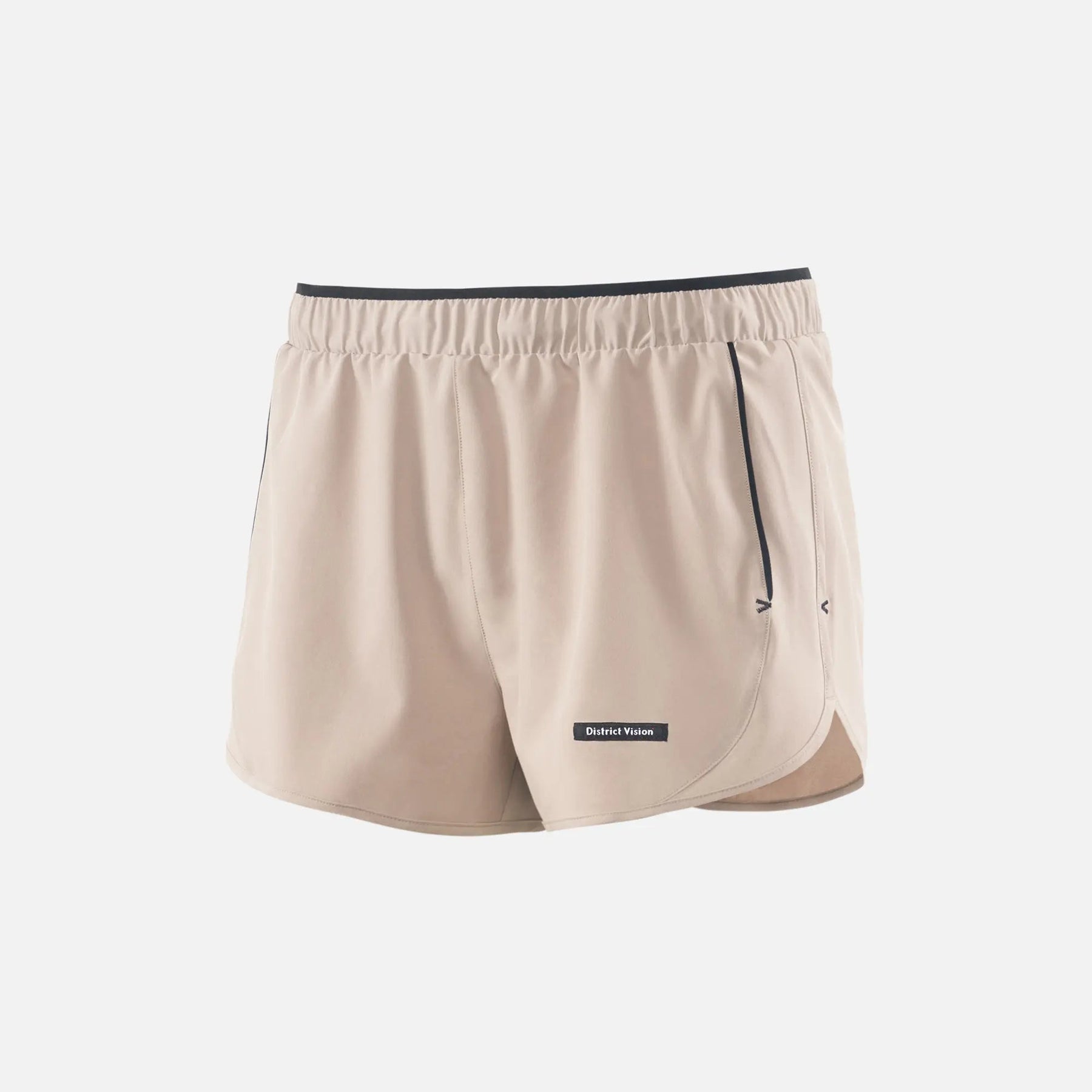 District Vision 2in Training Shorts Khaki - Hombre