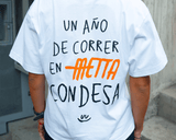 Playera de algodón Metta Running House 1er aniversario Condesa