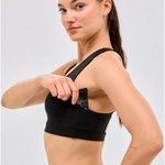 Stamina™ Scoop Neck Run Bra  · Mujer