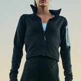 Full-Zip Grid Fleece · Women's