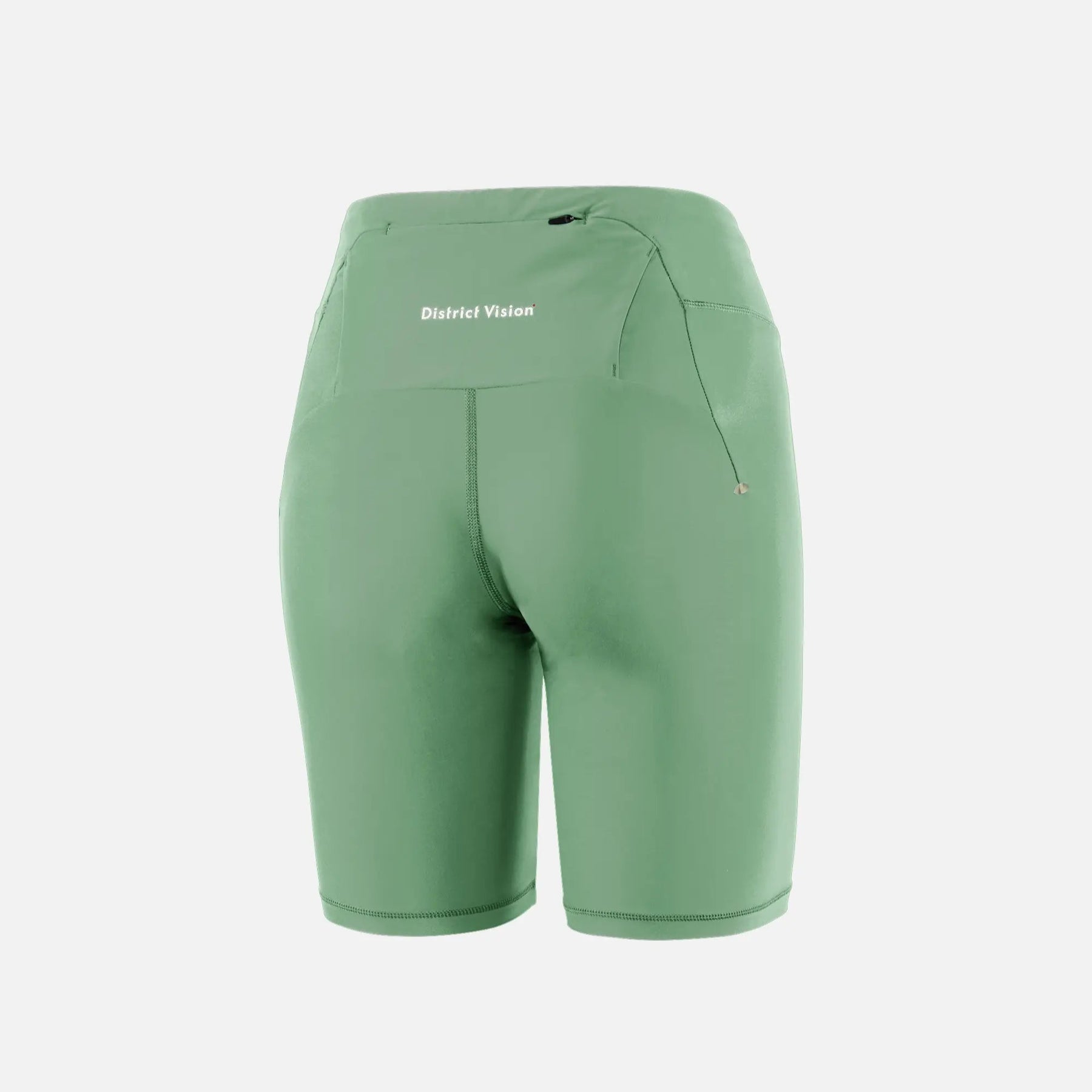 District Vision 7in Pocketed Half Tights Algae - Mujer
