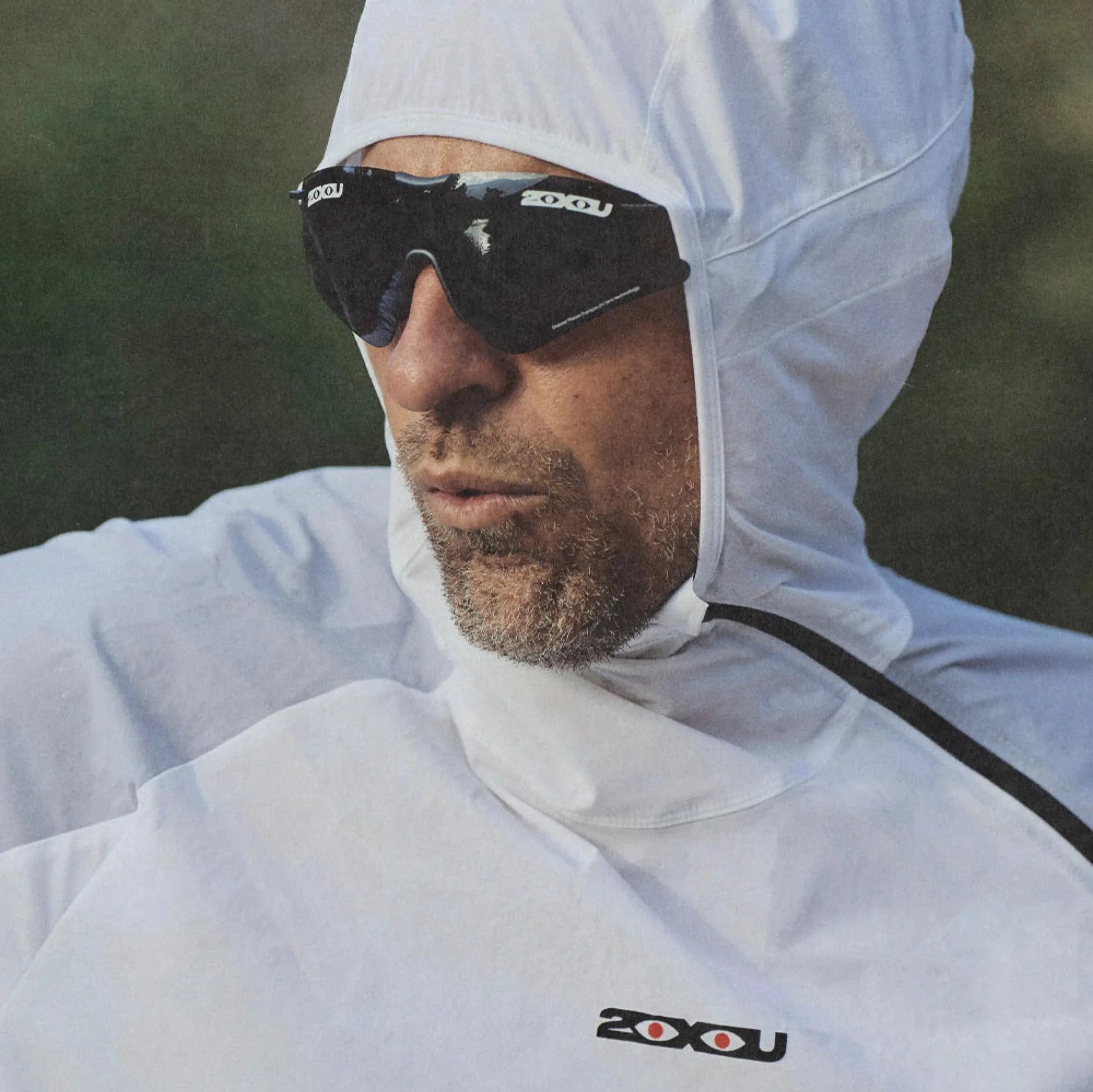 District Vision Asymmetrical Hooded Desert Anorak - Hombre