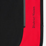 District Vision 2in Paneled Training Short Black/Team Red- Hombre