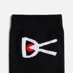 Performance Cordura Crew Socks Black/White · Unisex