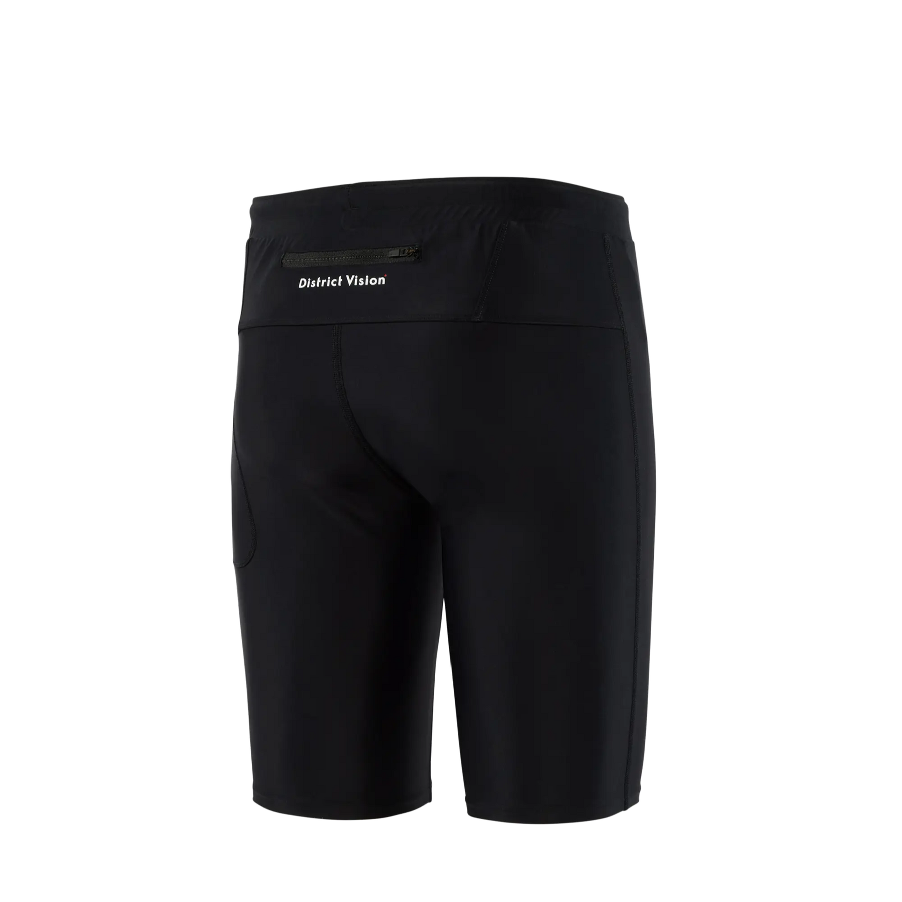 District Vision 9in Recycled Half Tights Black - Hombre