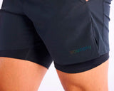 SAUCONY Short Outpace 7" 2 in 1 - Hombre