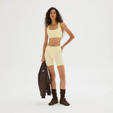 7in Pocketed Half Tights · Mujer