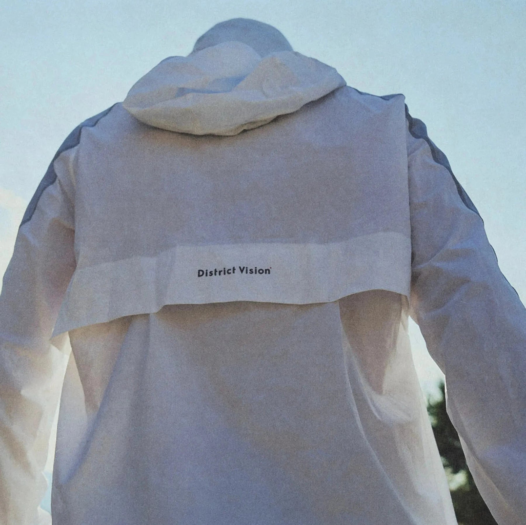 District Vision Asymmetrical Hooded Desert Anorak - Hombre