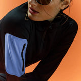 Full-Zip Grid Fleece · Women's