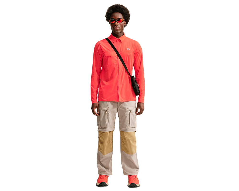 Camisa de trail running de manga larga Nike Hombre