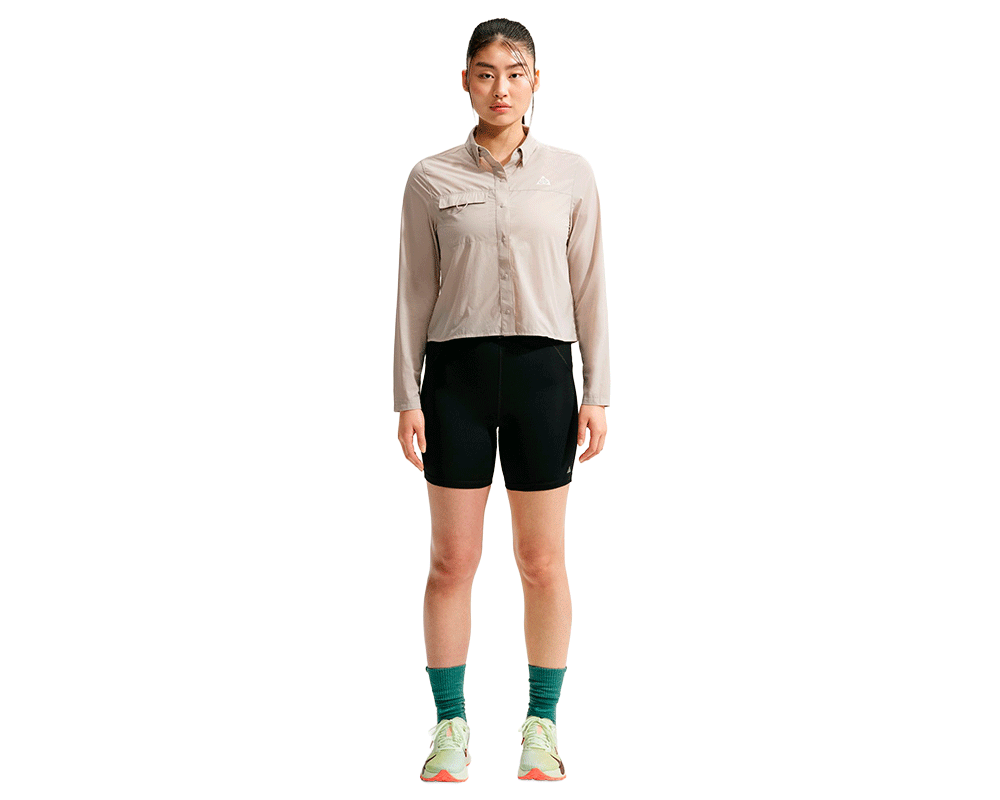 Camisa de trail running de manga larga Nike Mujer
