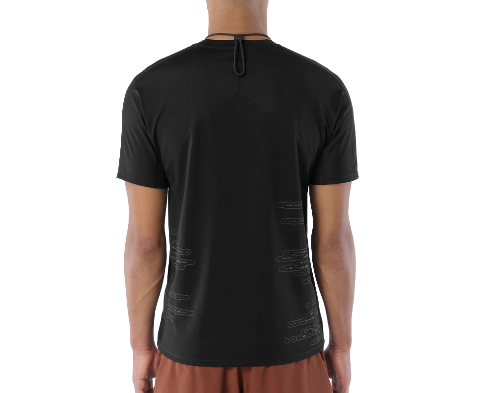 Playera deportiva Salomon SENSE AERO GRAPHIC para hombre
