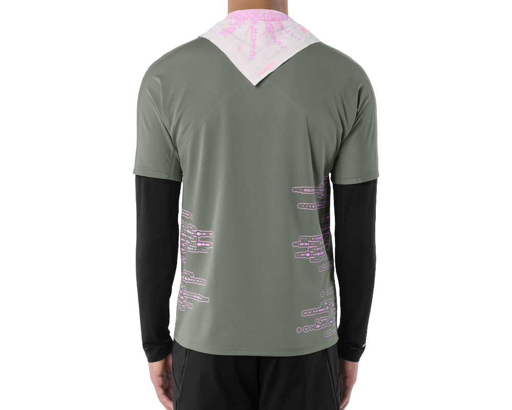 Playera deportiva Salomon SENSE AERO GRAPHIC para hombre