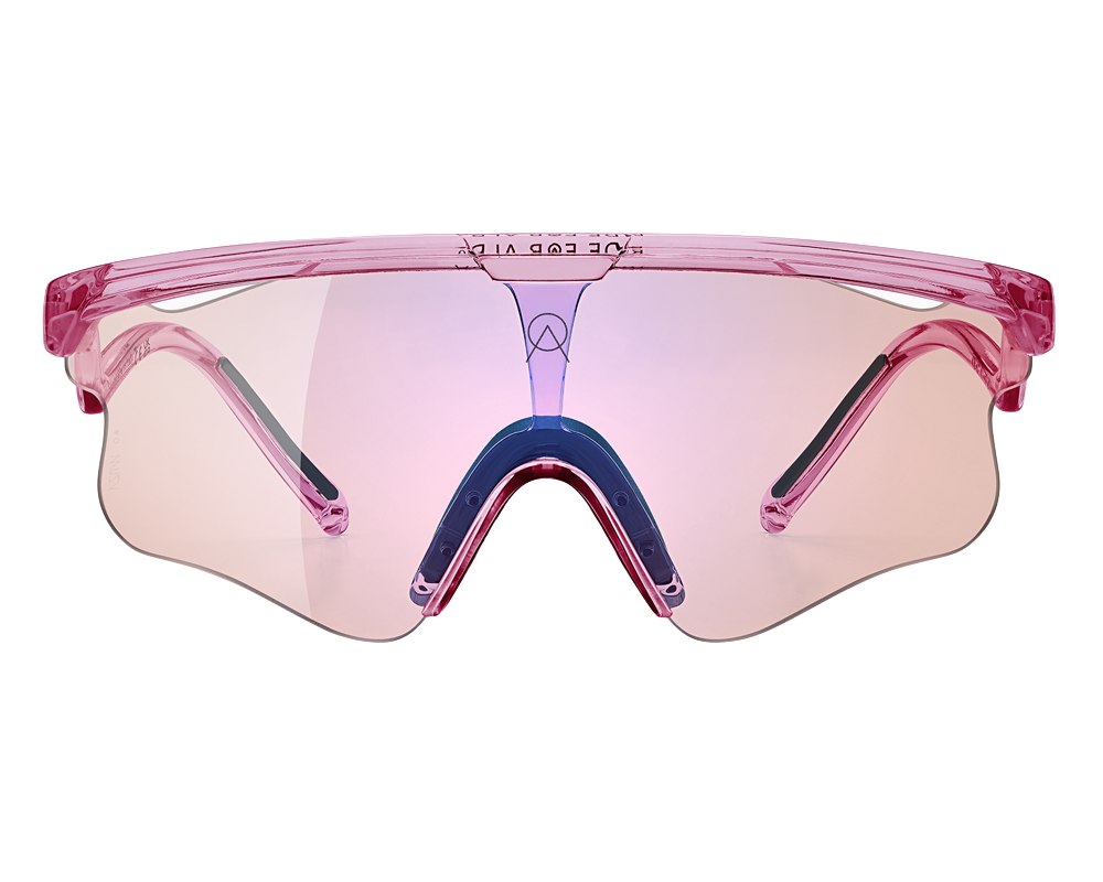 Lentes Alba Optics Delta Crystal Glossy Flamingo Lei Unisex