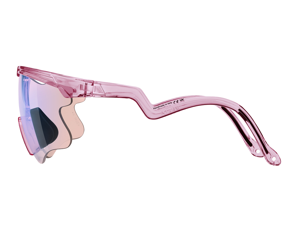 Lentes Alba Optics Delta Crystal Glossy Flamingo Lei Unisex