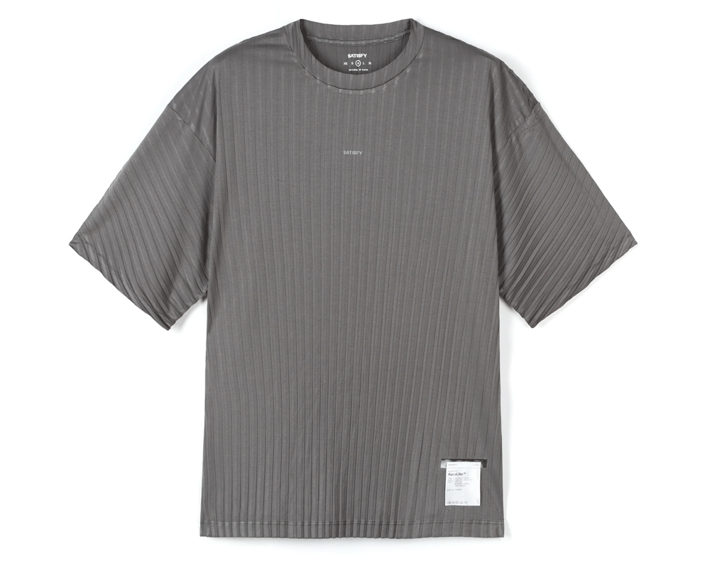 Playera deportiva Satisfy AuraLite Pleated
