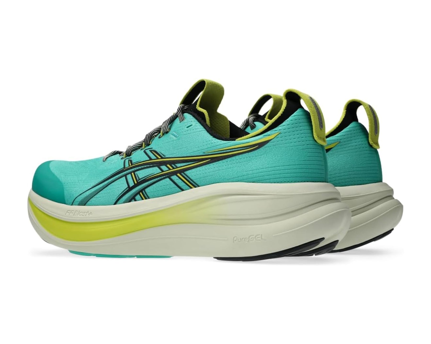 Asics Gel NIMBUS 28 AURORA GREEN/BLACK - Hombre