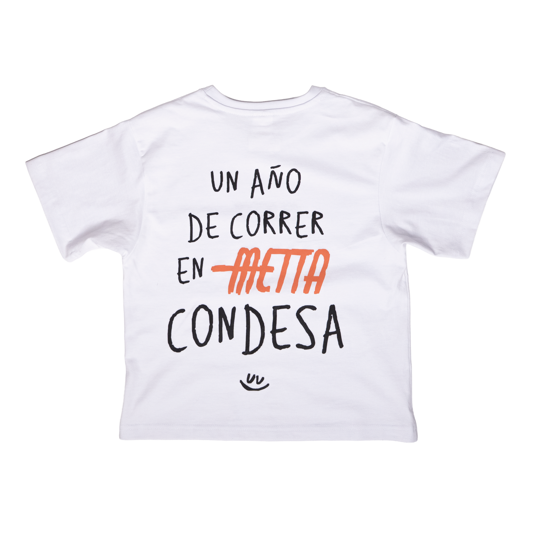 Playera de algodón Metta Running House 1er aniversario Condesa