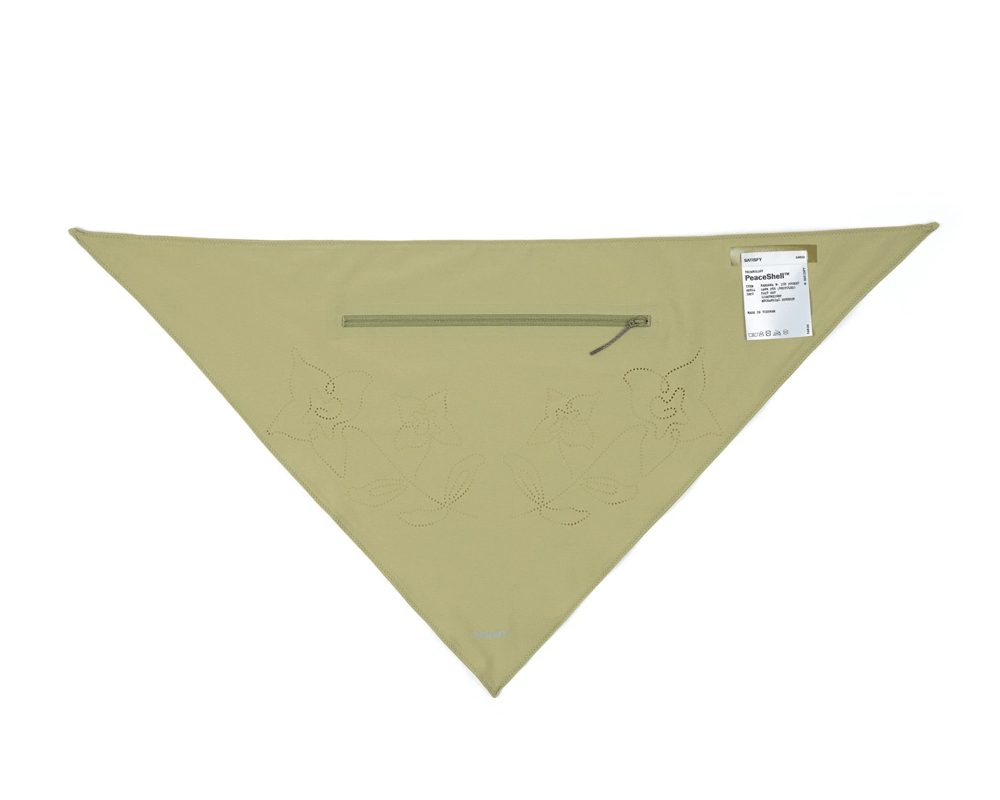Bandana Satisfy PeaceShell Unisex Cedar