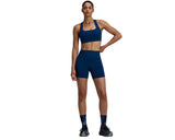 Bandit Striped Cadence™ 5" Compression Shorts Ink Blue - Mujer