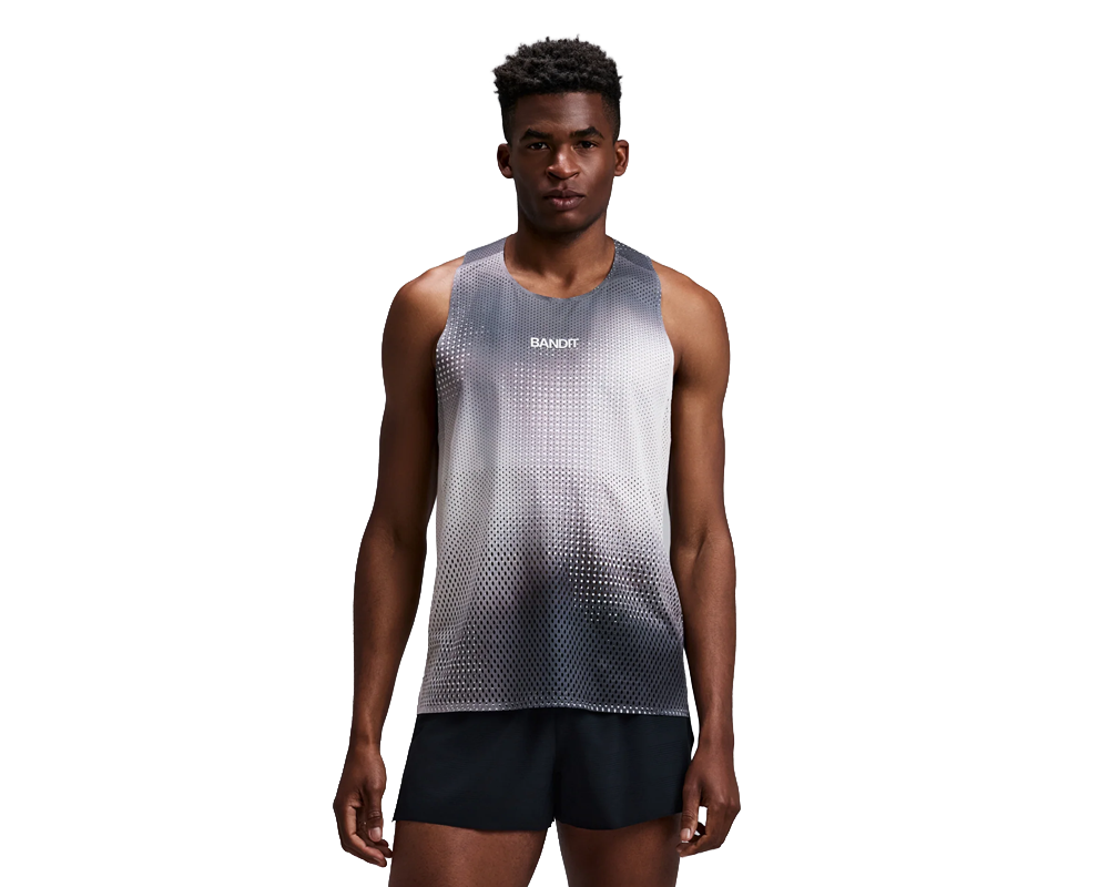 Playera de competencia sin mangas Bandit Shredder™ Race Singlet with Flopack para hombre