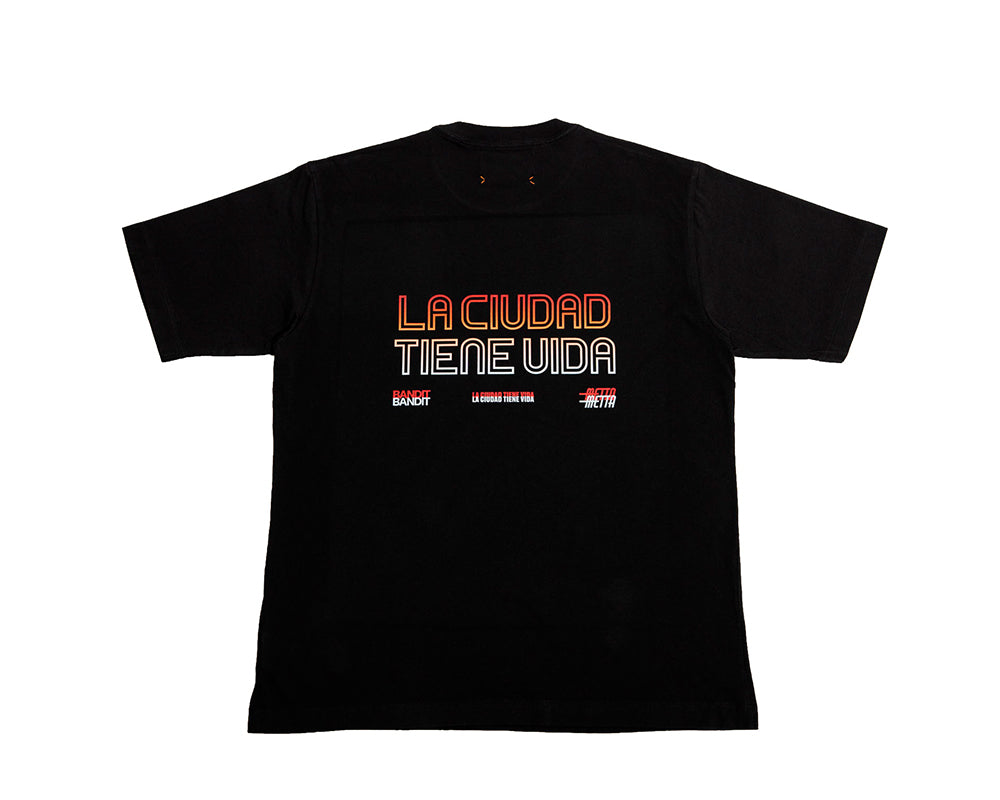 Playera de algodón Banditx Metta Maratón Ciudad de México 2026
