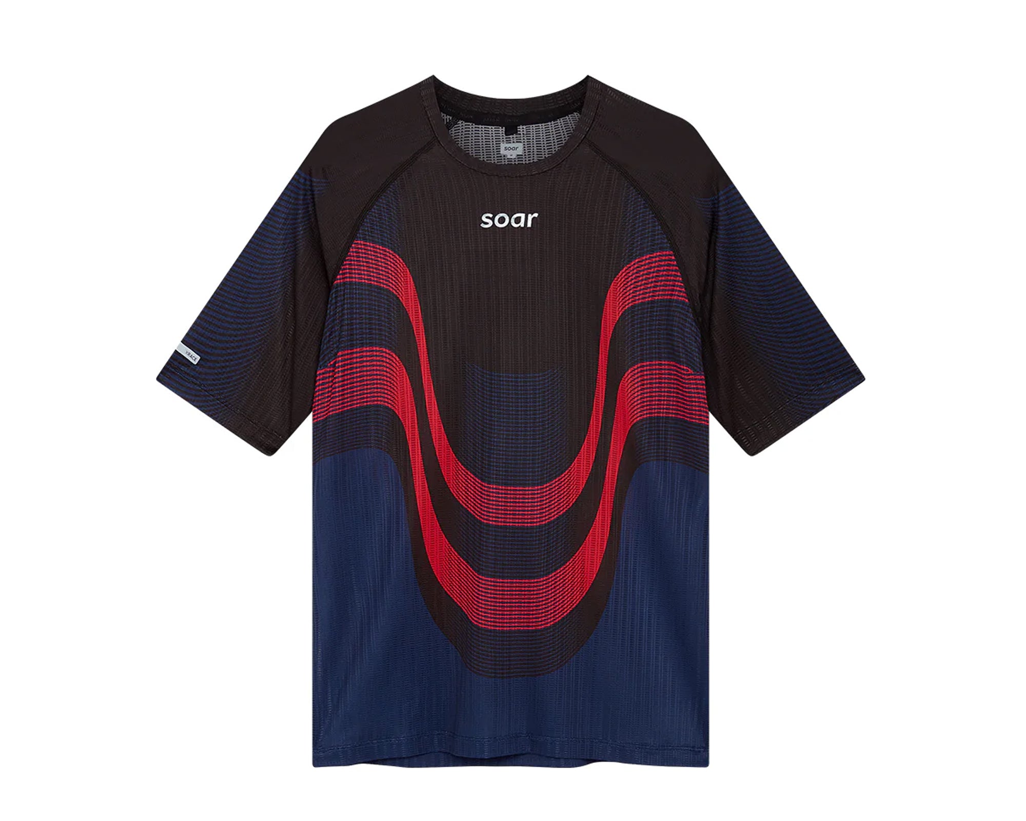 SOAR Race Tee - Women's Black/Red/Navy