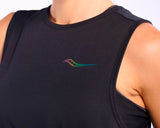 Saucony Stopwatch Crop Tank - Mujer