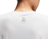 Playera manga corta Bandit Cropped Run Micromesh™ Mujer