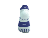 Calcetines Compressports  Pro Racing Socks Low White/Orient Blue V4.0