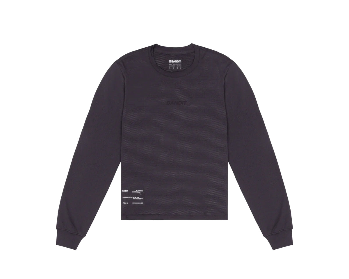 Bandit Micromesh Long Sleeve Tee Shadow - Women