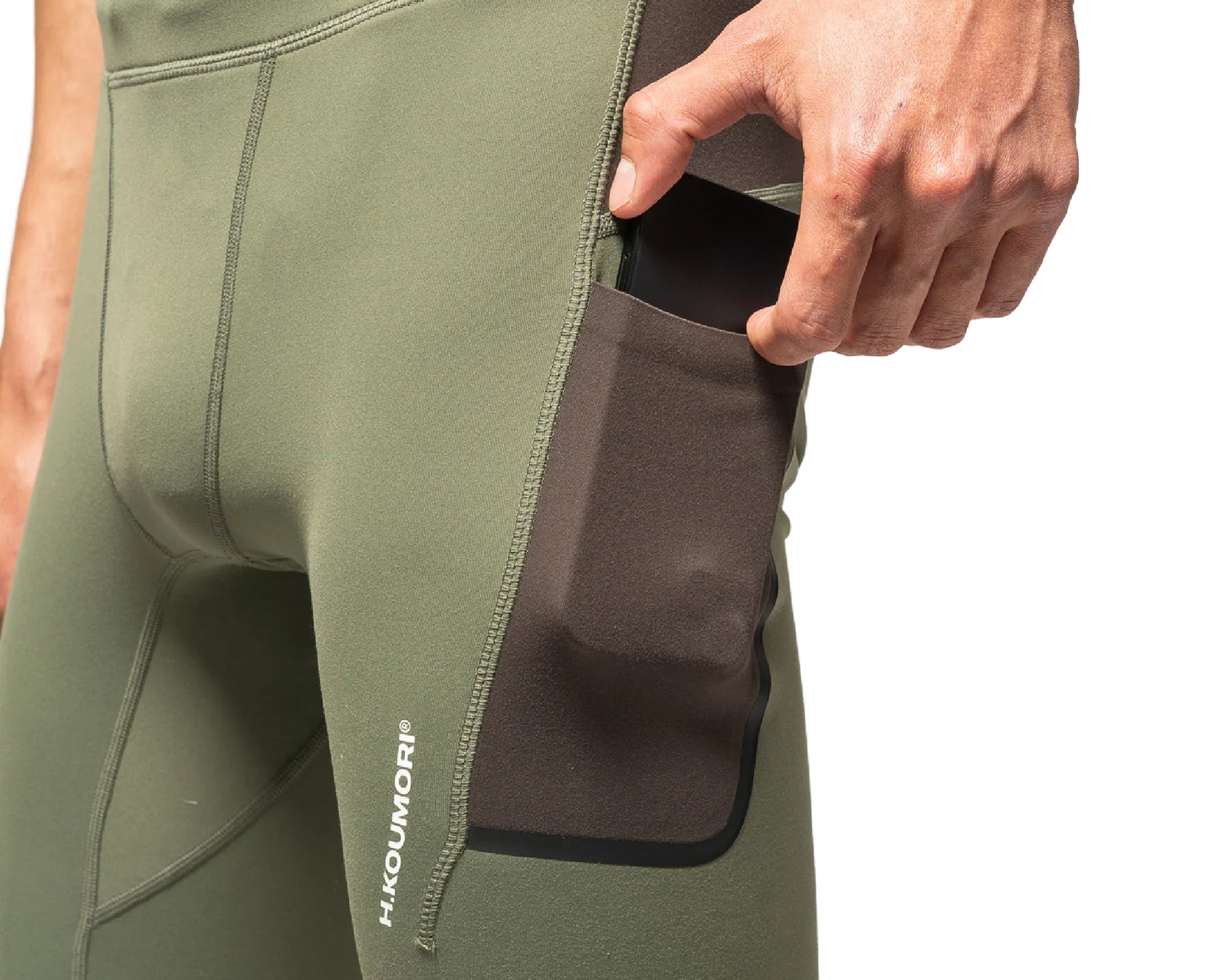 Hermanos Koumori Training Tights Beetle / After Dark