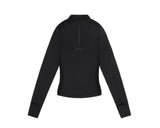 Bandit CaldoGrid Cold Weather Quarter Zip Black - Mujer