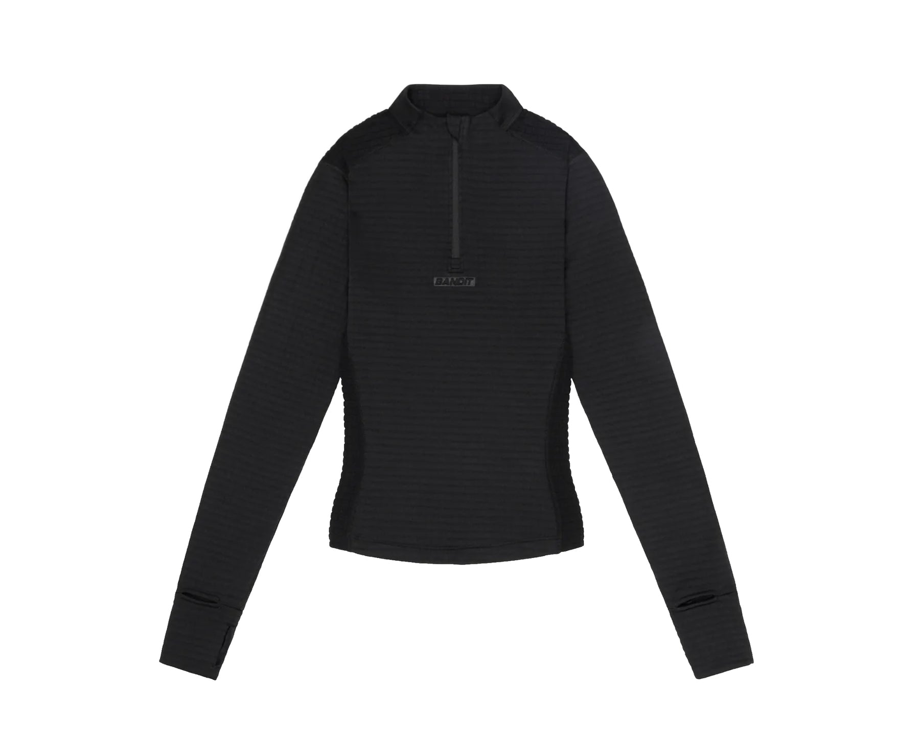 Bandit CaldoGrid Cold Weather Quarter Zip Black - Mujer