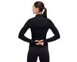 Bandit CaldoGrid Cold Weather Quarter Zip Black - Mujer