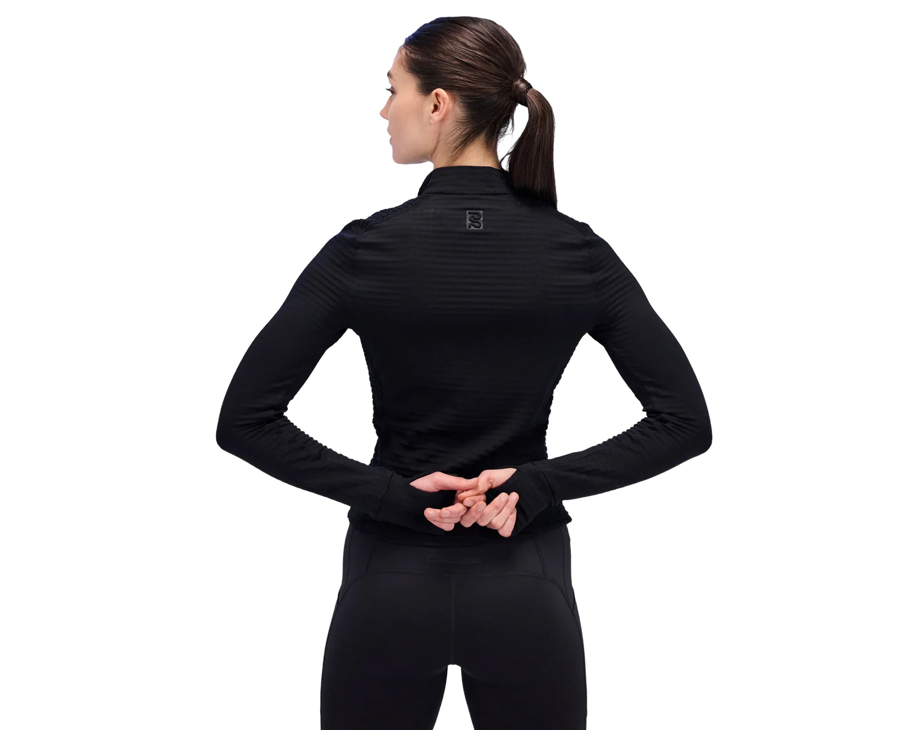 Bandit CaldoGrid Cold Weather Quarter Zip Black - Mujer