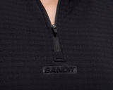 Bandit CaldoGrid Cold Weather Quarter Zip Black - Mujer