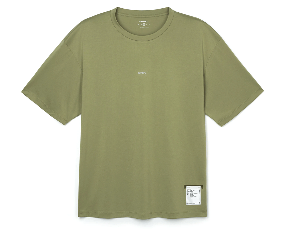 Playera deportiva Satisfy AuraLite Cedar
