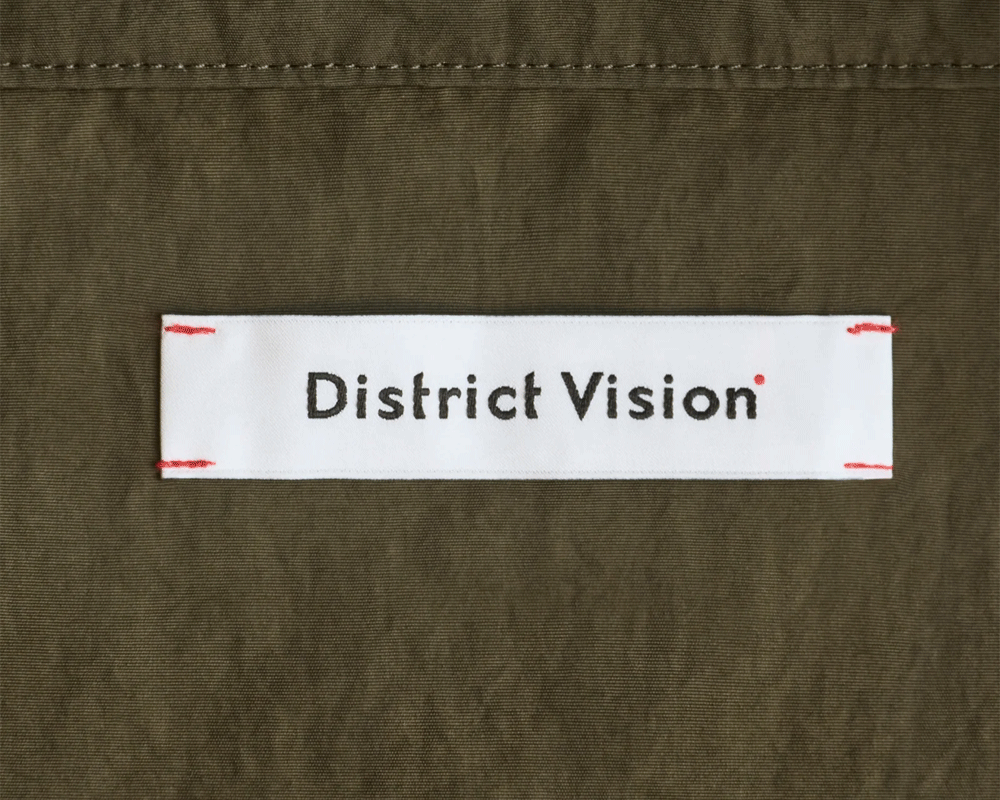 District Vision Half-Zip Nylon Windbreaker - Unisex