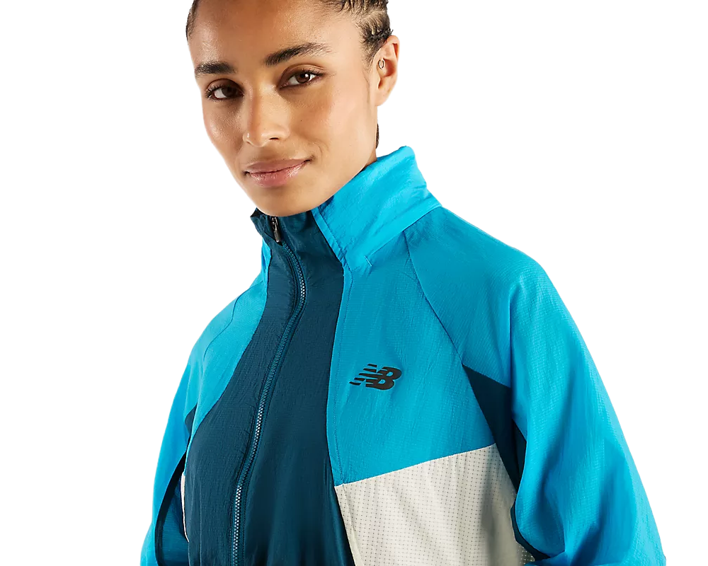 Chamarra New Balance RC Jacket Mujer