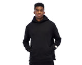 Bandit Cotton Fleece Embroidered Hoodie Black - Unisex