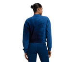 Bandit Cropmock Pullover Aegean Blue Wave Print - Mujer