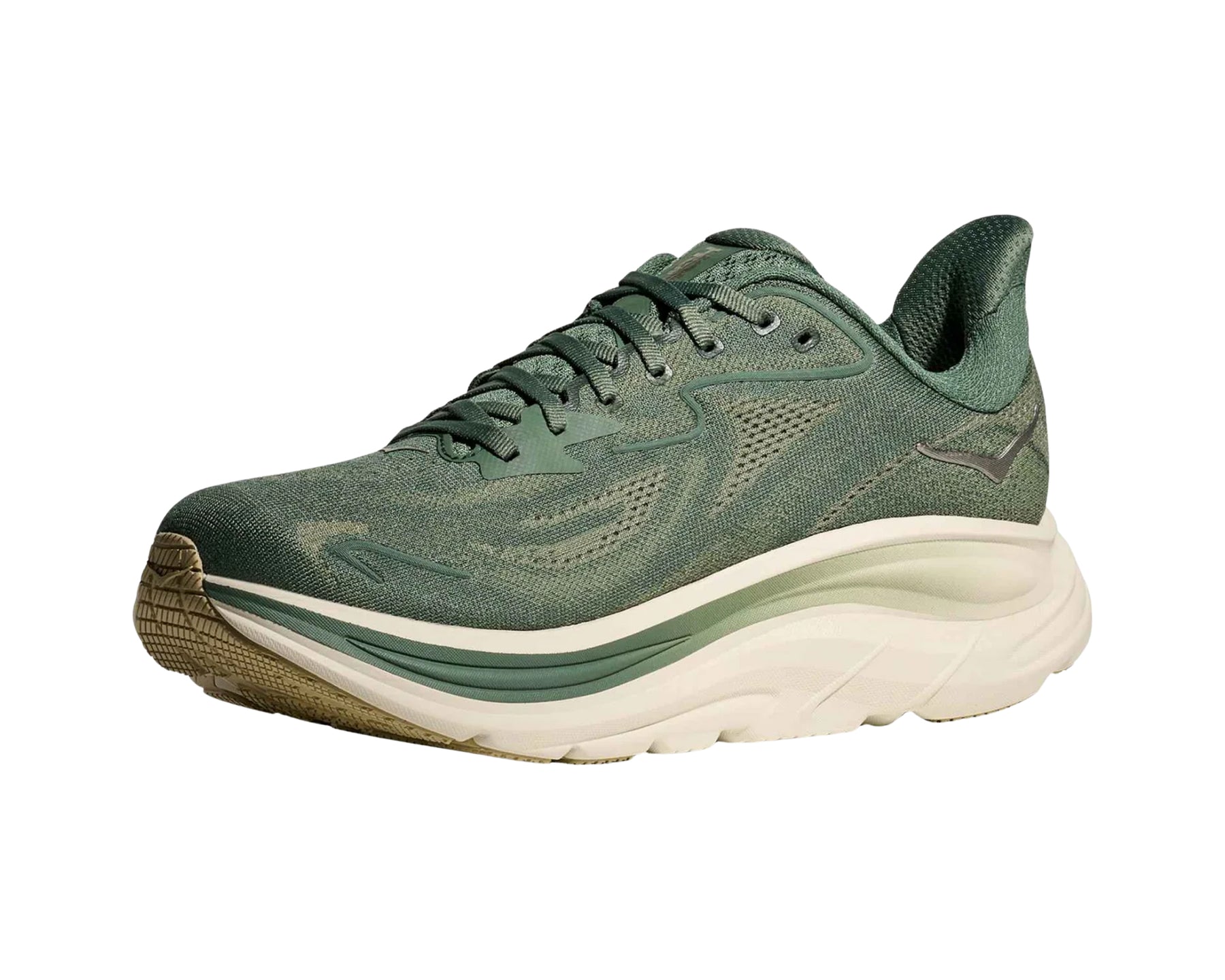 Hoka Clifton 10 Fern/Truffle Salt Hombre