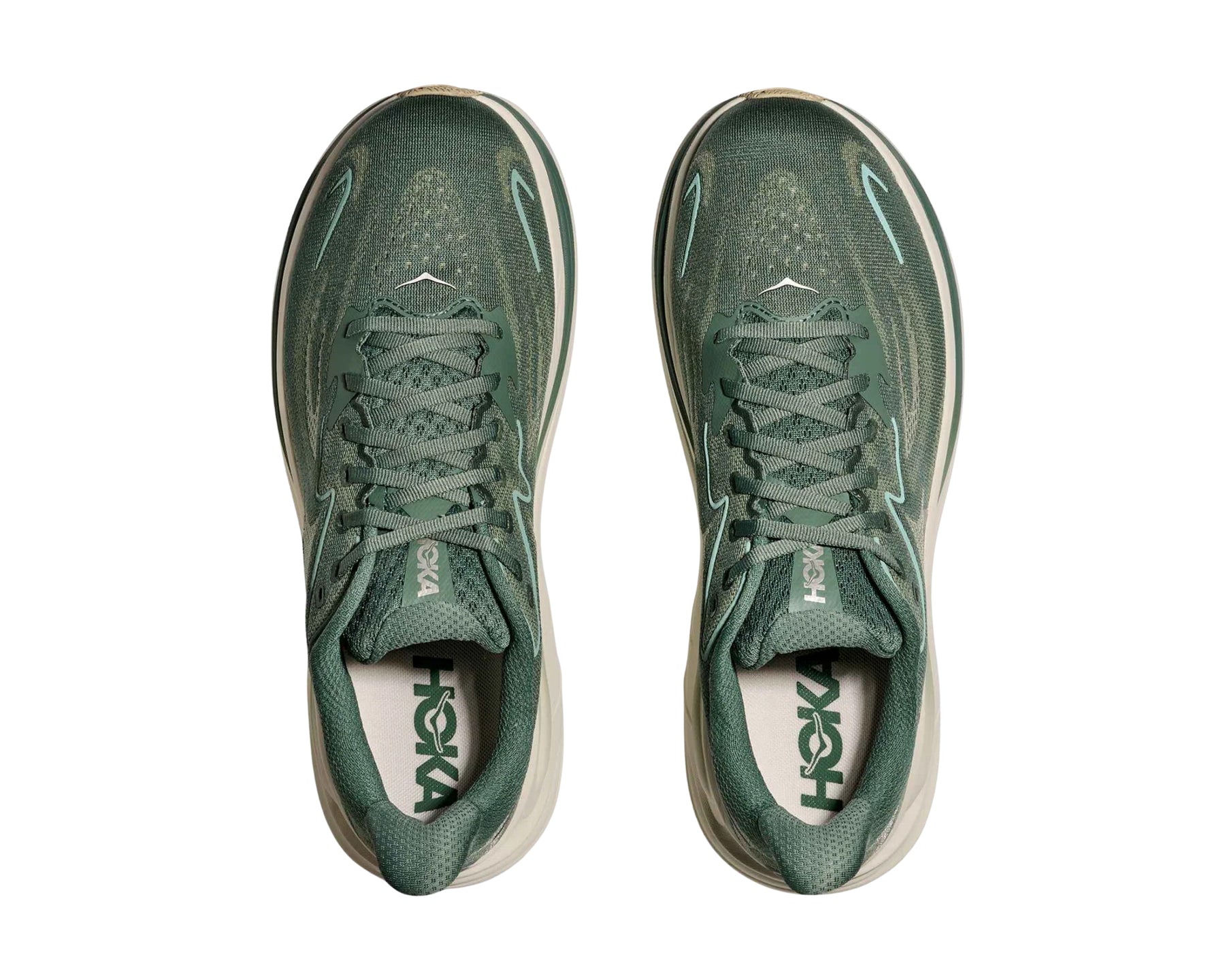 Hoka Clifton 10 Fern/Truffle Salt Hombre