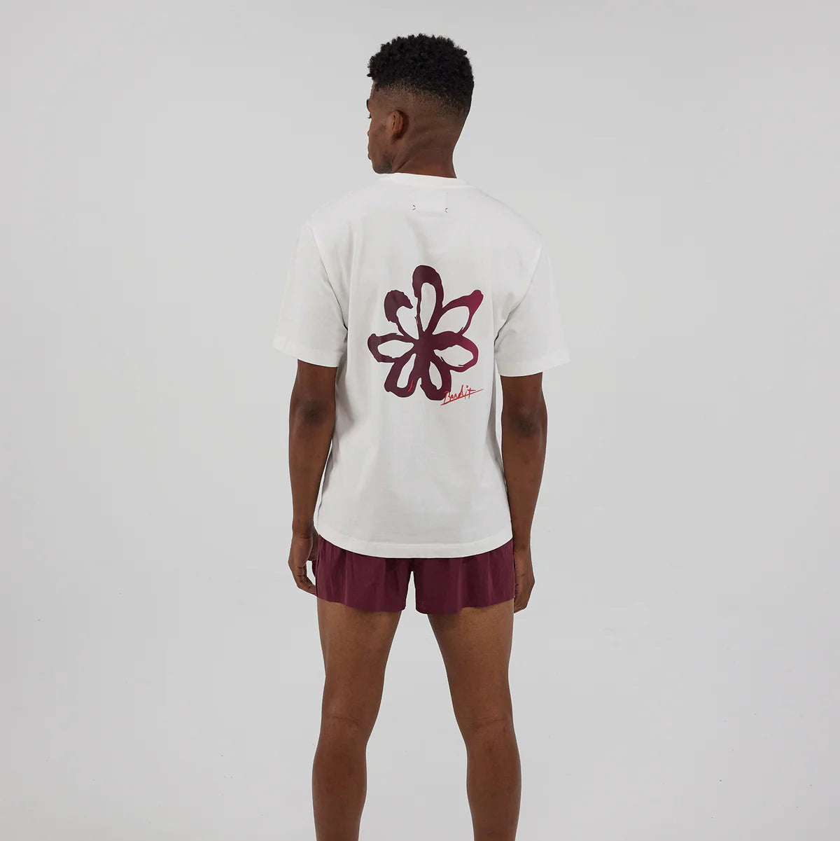 Painted Flower Cotton Tee · Unisex