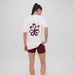 Painted Flower Cotton Tee · Unisex